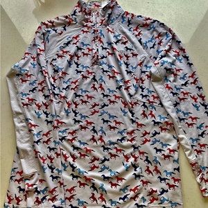 Ariat Sun Shirt Horse Pattern